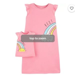 Nightgown matching set